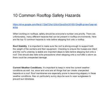 img featured 10 Common Rooftop Safety Hazards