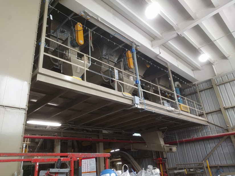 Mezzanine Netting system