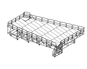 Boeing 757 Wing Access Stand