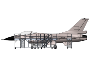 F16 Wing Access Stand