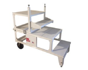 Folding maintenance stand