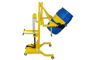 Forward tilting drum lifter