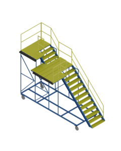 Aircraft Entry Access Stand [Adjustable Height]