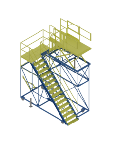 Aircraft Entry Access Stand [Fixed Height]