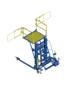 wheel well access stand