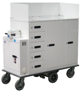 Cart with Cabinet