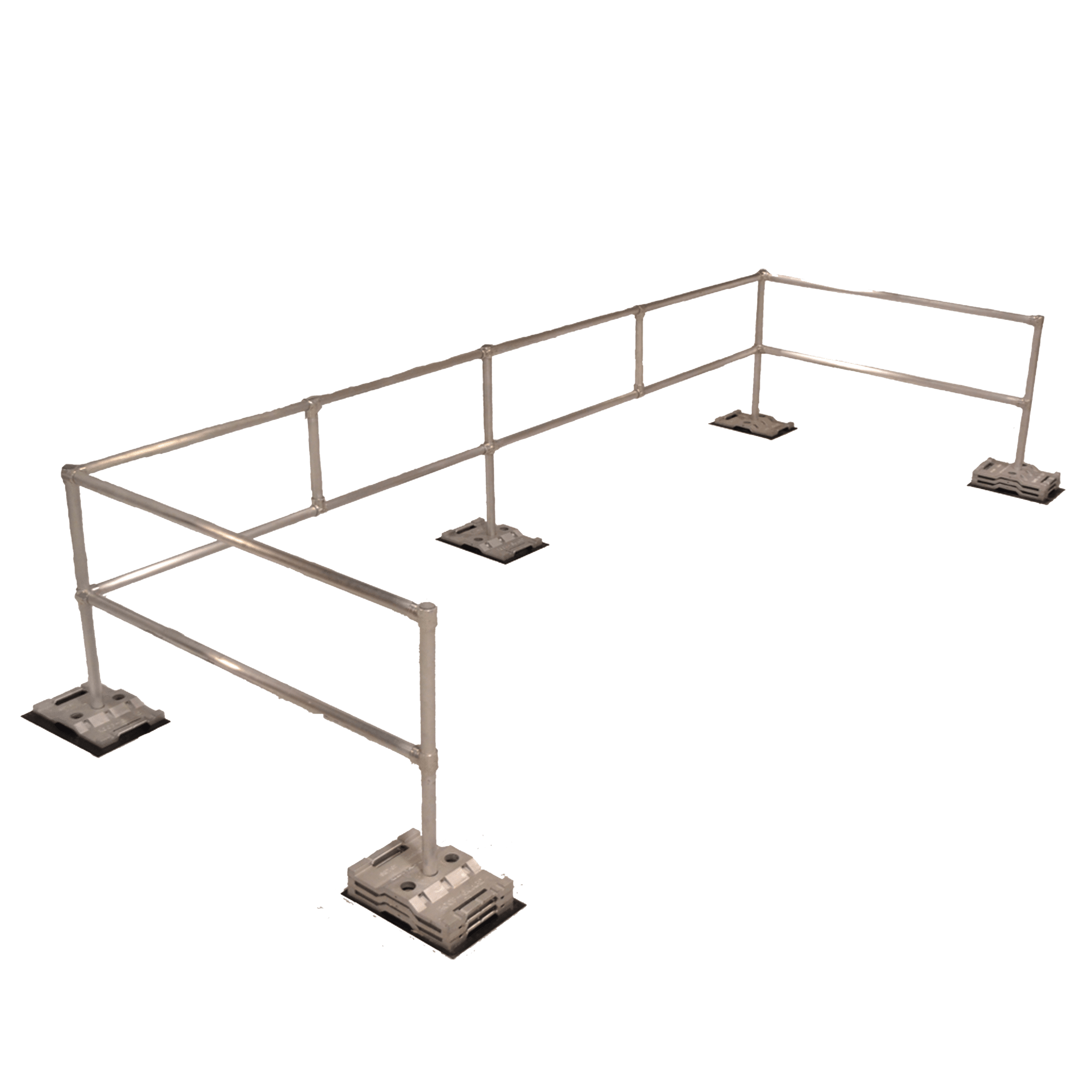 18 foot fall prevention guardrail kit