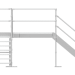 Crossover Bridges and Stairs 03