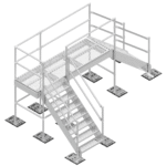 Crossover Bridges and Stairs 04