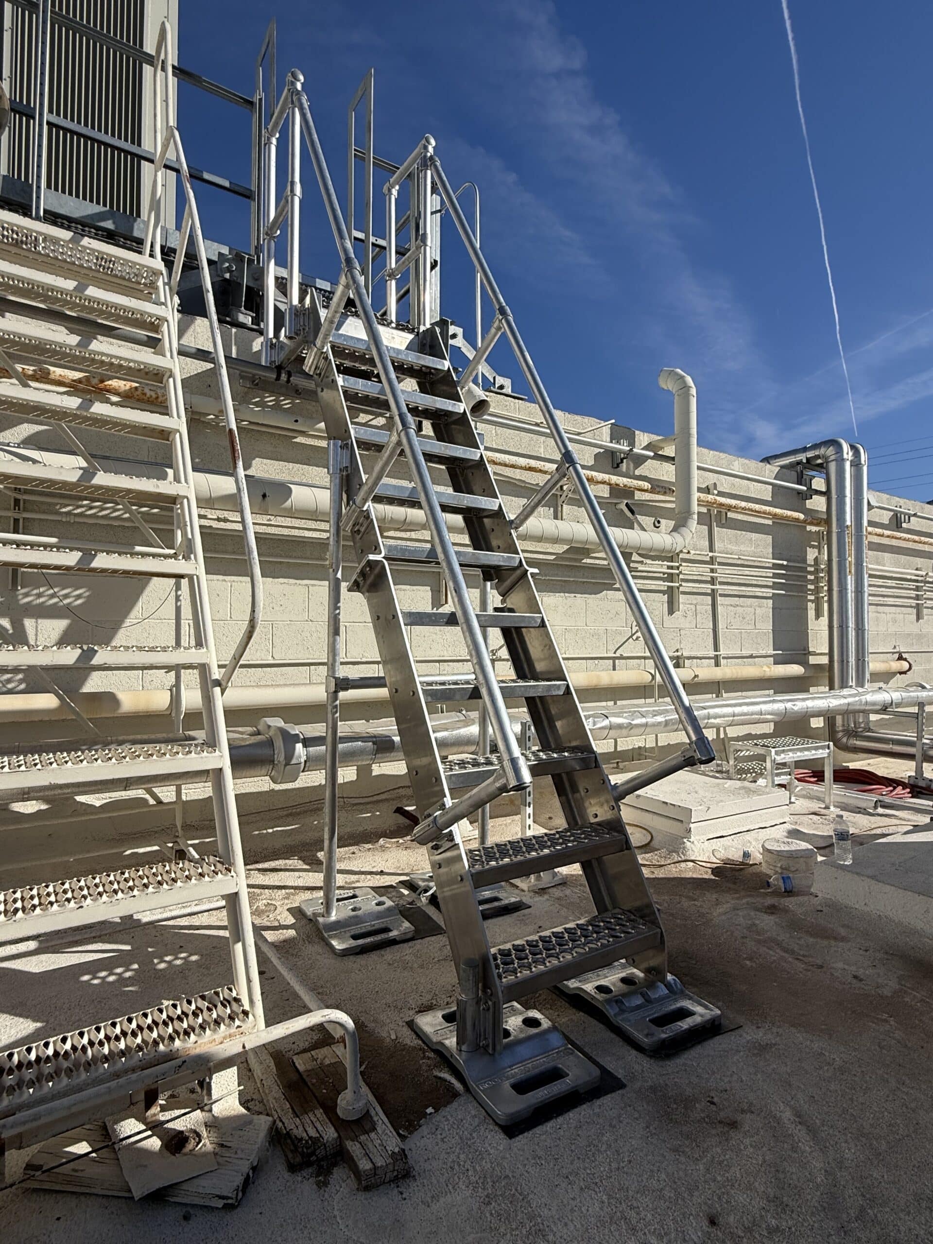 Modular Stairs | Industrial Roof Access Stair Systems