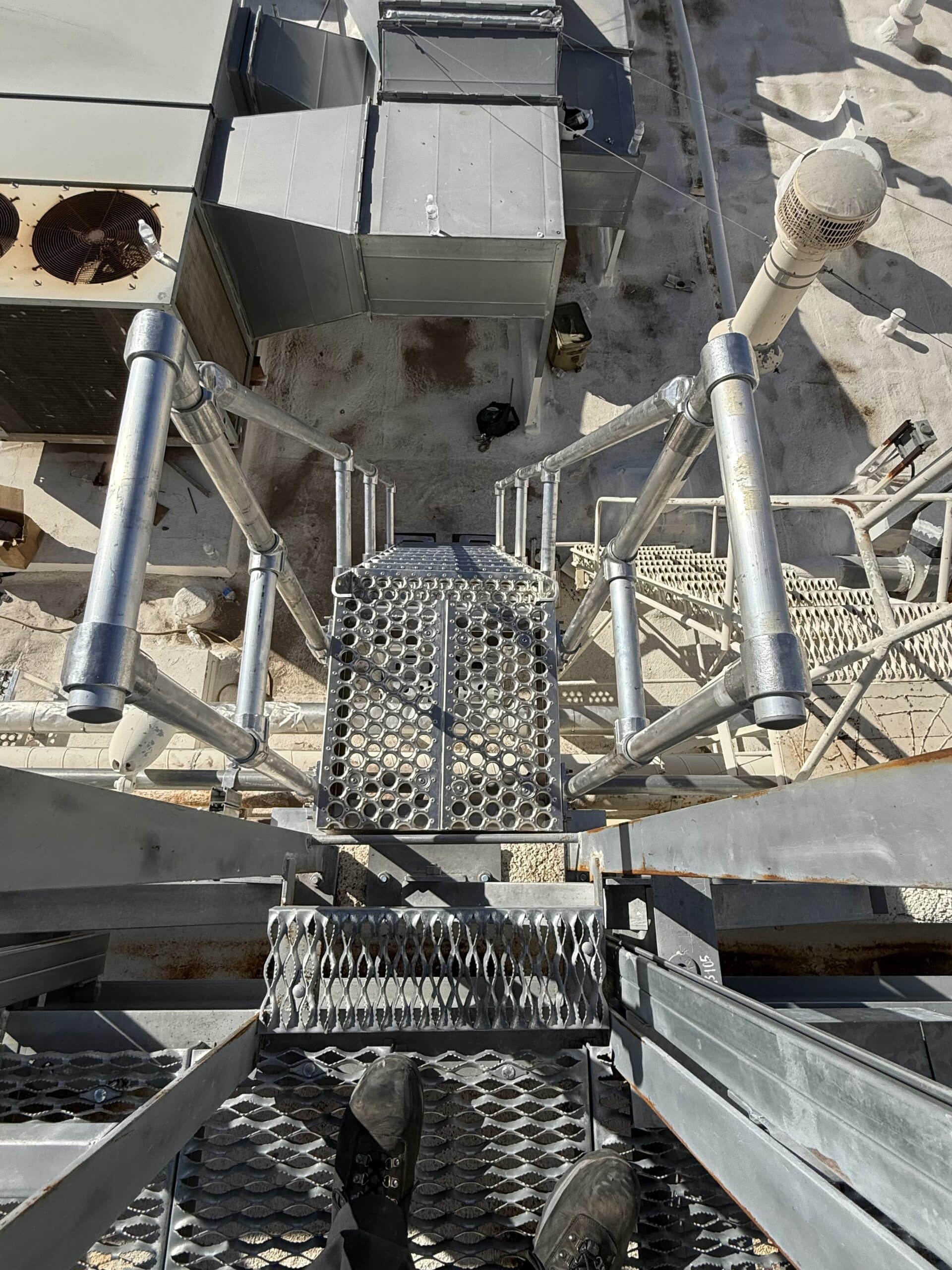 Modular Stairs | Industrial Roof Access Stair Systems