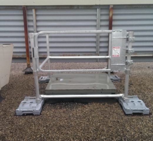 hatch guardrail fall protection kit [gargoyle]