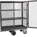 Cart with Cage Open
