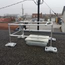 Roof Hatch Guardrail Grab Bars